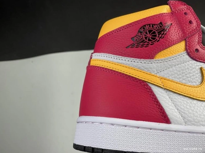 Rep Onekick Jordan 555088-603 Fusion High OGLight Air 1 Red 0810